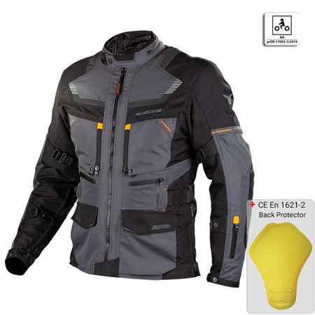 Текстилно мото яке Nordcode Adventure Evo Jacket Dark Grey