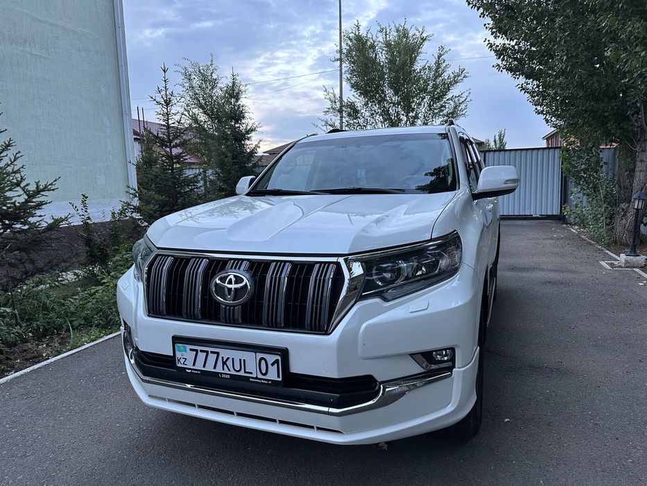Аренда авто, джип Toyota Land Cruiser Prado с водителем!!