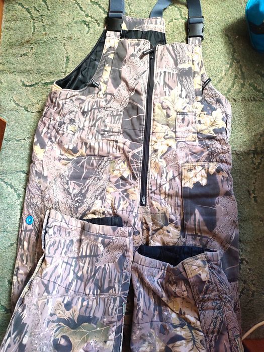 Комбинезон рыбацкий утепленный с резиной на коленях