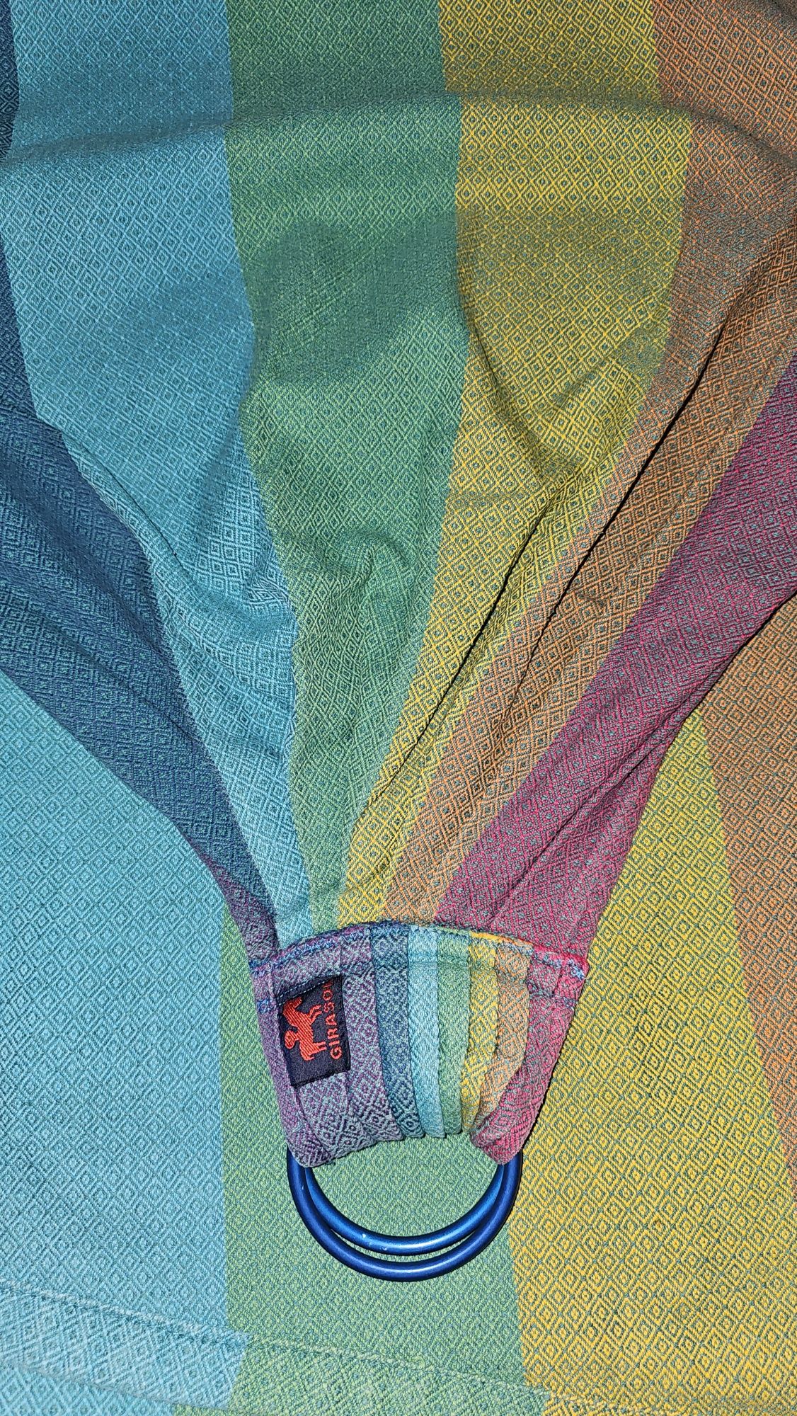 Ринг слинг Girasol Dark Rainbow Wrap Conversion