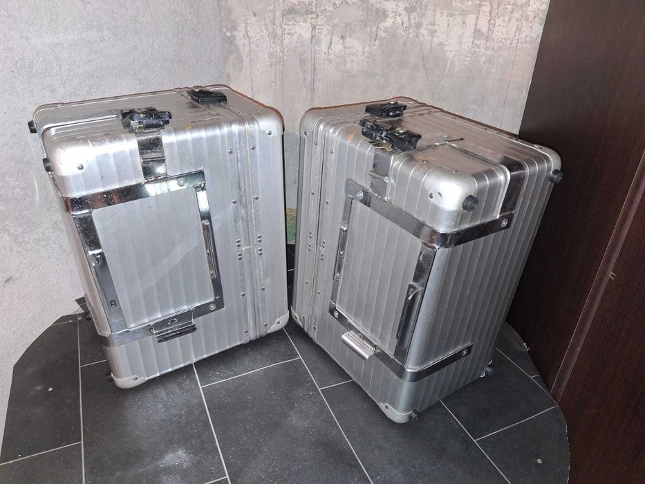 Cutii laterale moto din aluminiu 40 L Aprilia