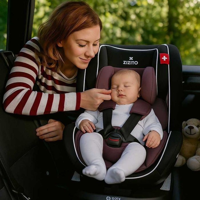 Столче за кола Zizito Amadeo, 0-36 кг, с IsoFix