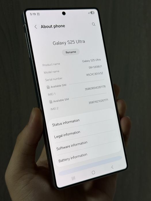 Samsung Galaxy S25 Ultra 1TB White ! Mega ofertă