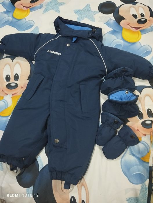 Зимний комбинезон на мальчика