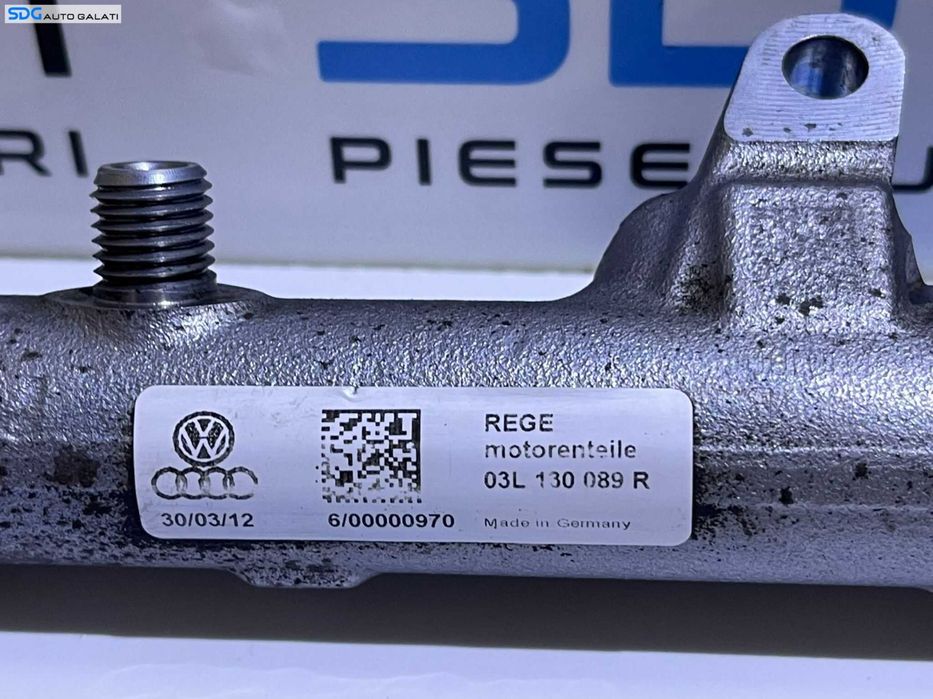Rampa Presiune Injectoare cu Senzor Senzori Regulator Skoda Rapid 1.6 TDI 2012 - 2022 Cod 03L130089R 03L130764B 03L906054A