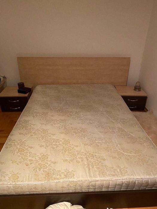 pat cu saltea 140x200