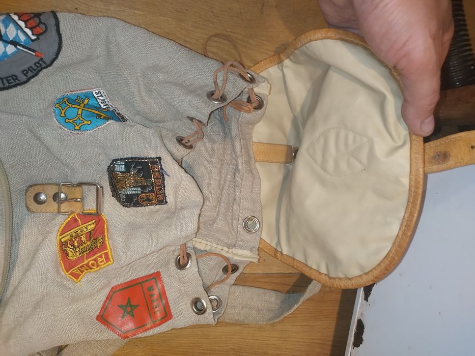 Vand rucsac vintage army