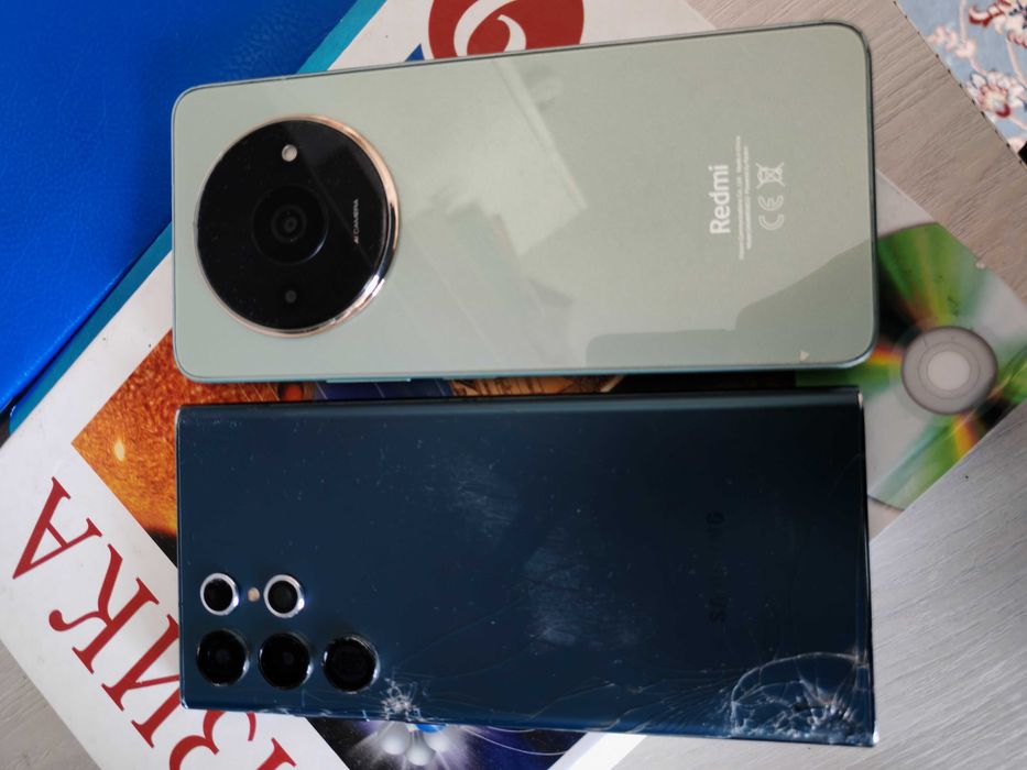 Samsung S 22 Ultra and Redmi A3