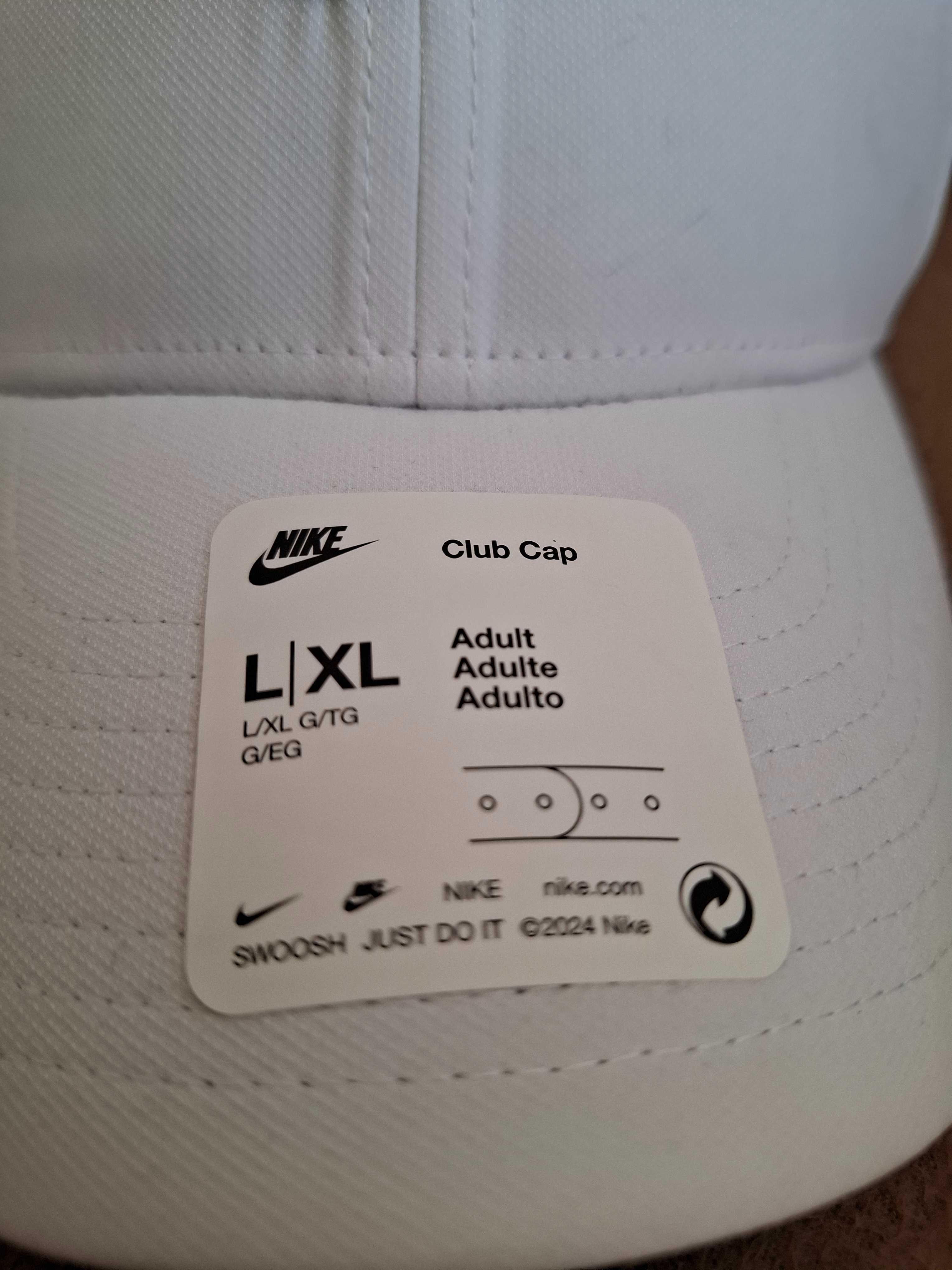 Nike Club cap / бяла шапка Найк, 100% Оригинална!