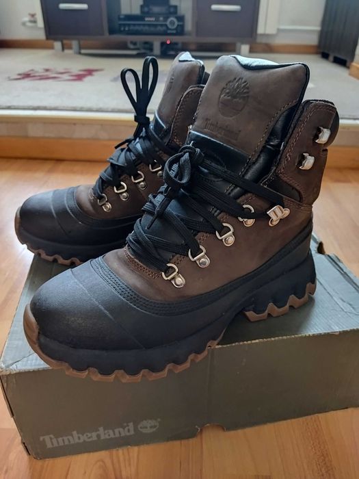 Ботинки Timberland (США),зима,нубук+овчина,оригинал,новые,р-р 43