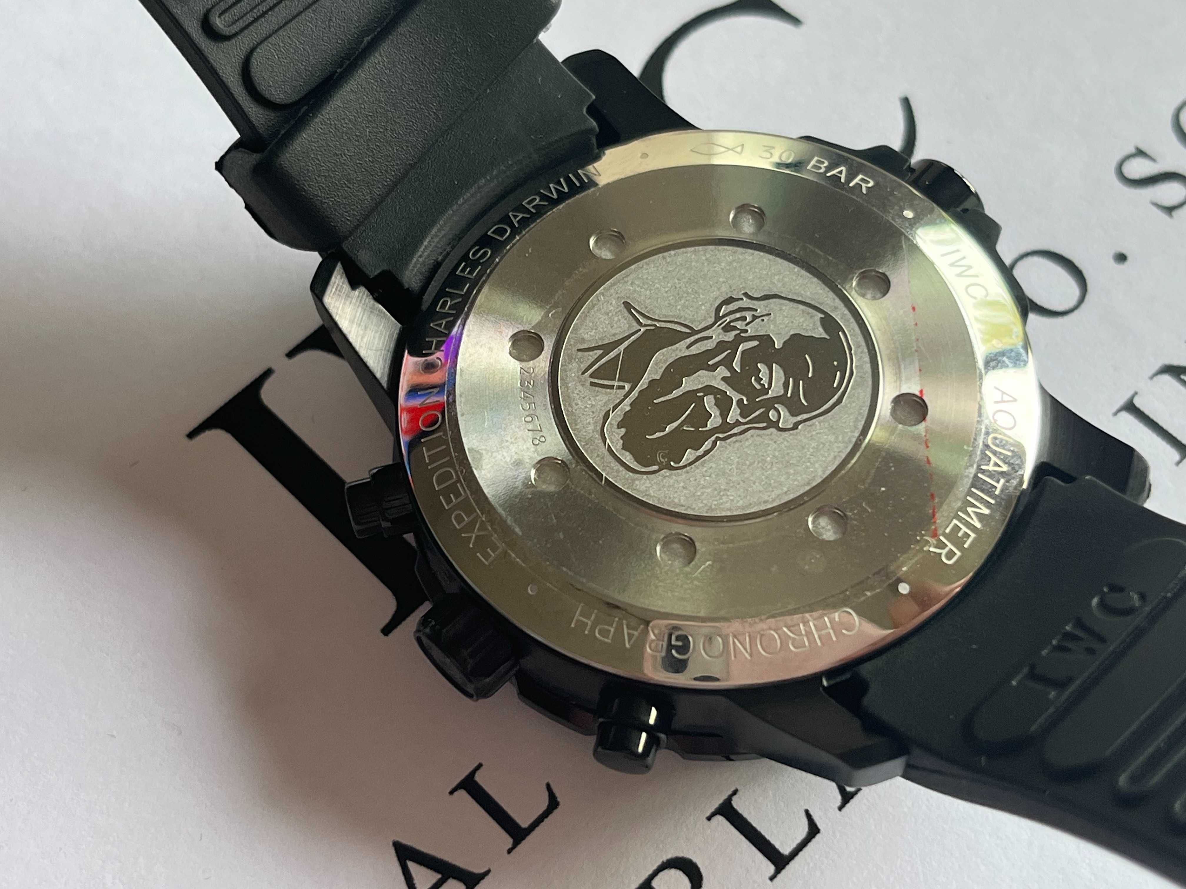 Мъжки часовник IWC Aquatimer “GALAPAGOS ISLANDS” 45mm батерия