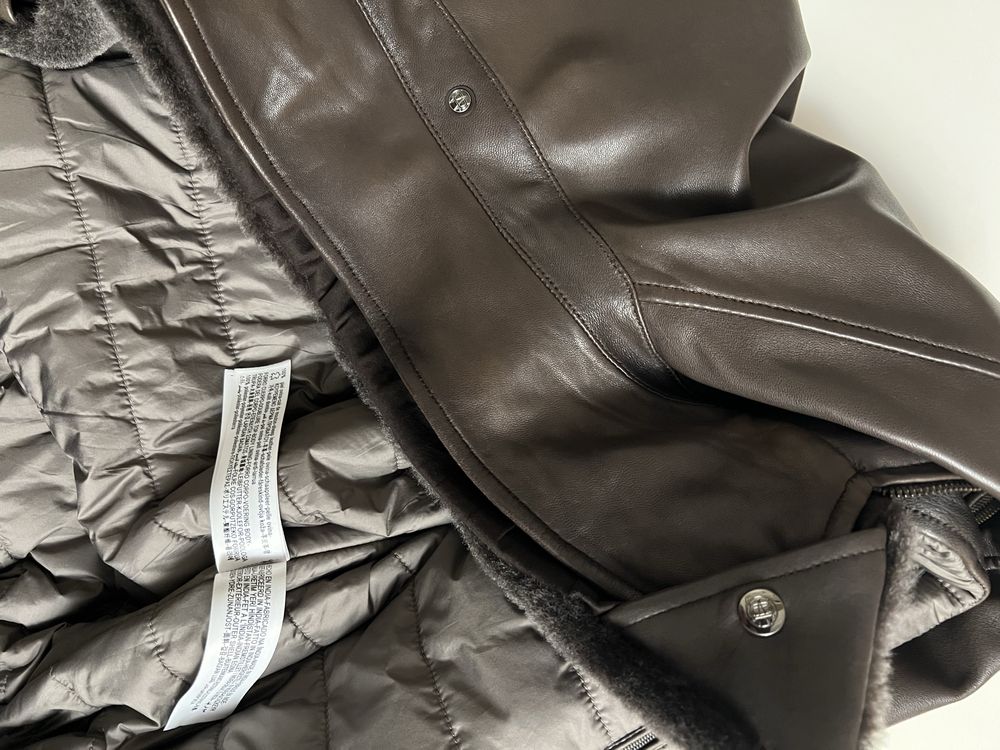 Massimo Dutti geaca de piele 100% originala