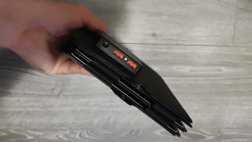 Încărcător solar usb pliabil 30W, QuickCharge 3.0, 5V și 12V