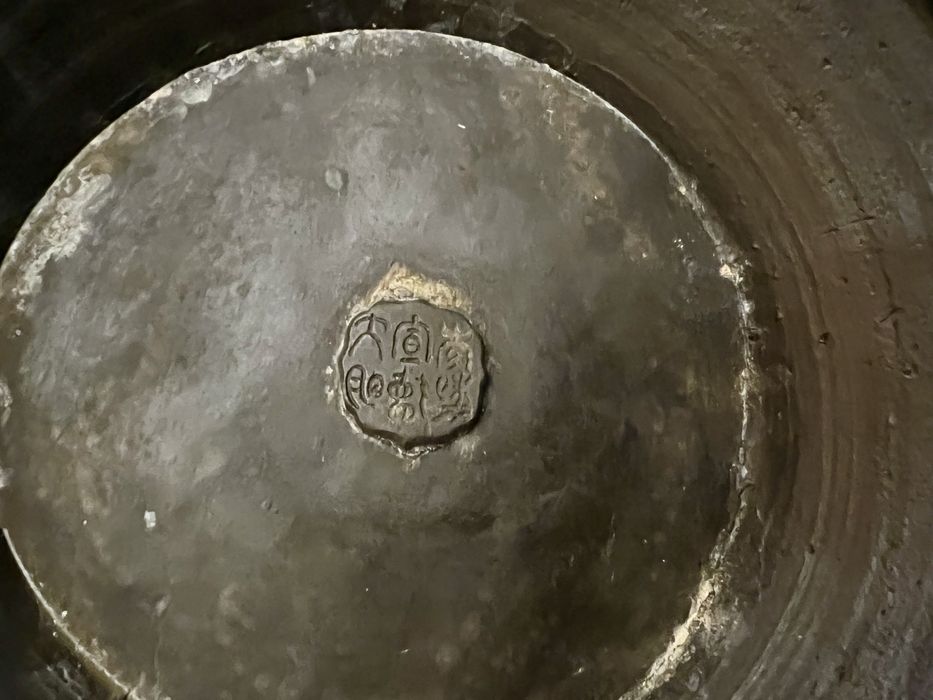 Pereche Vaze antice cloisonné - bronz emailat