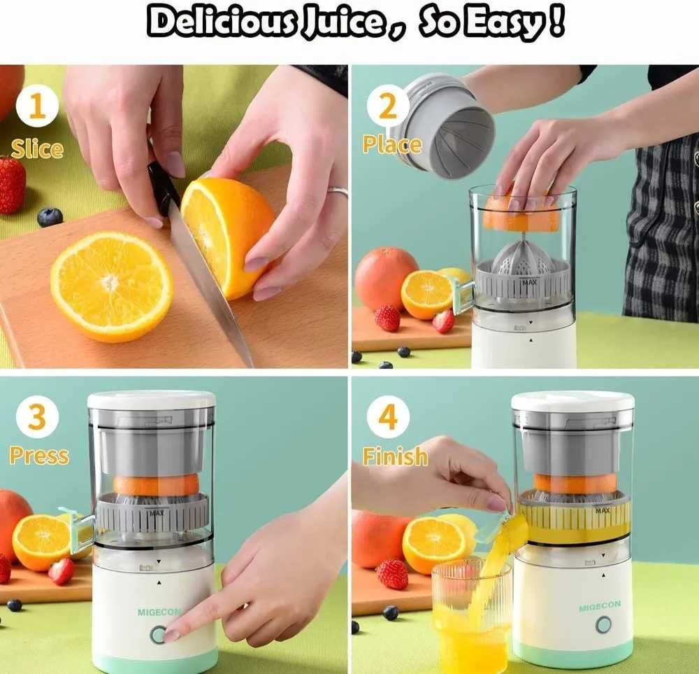 Преносима електрическа сокоизстисквачка Citrus Juicer