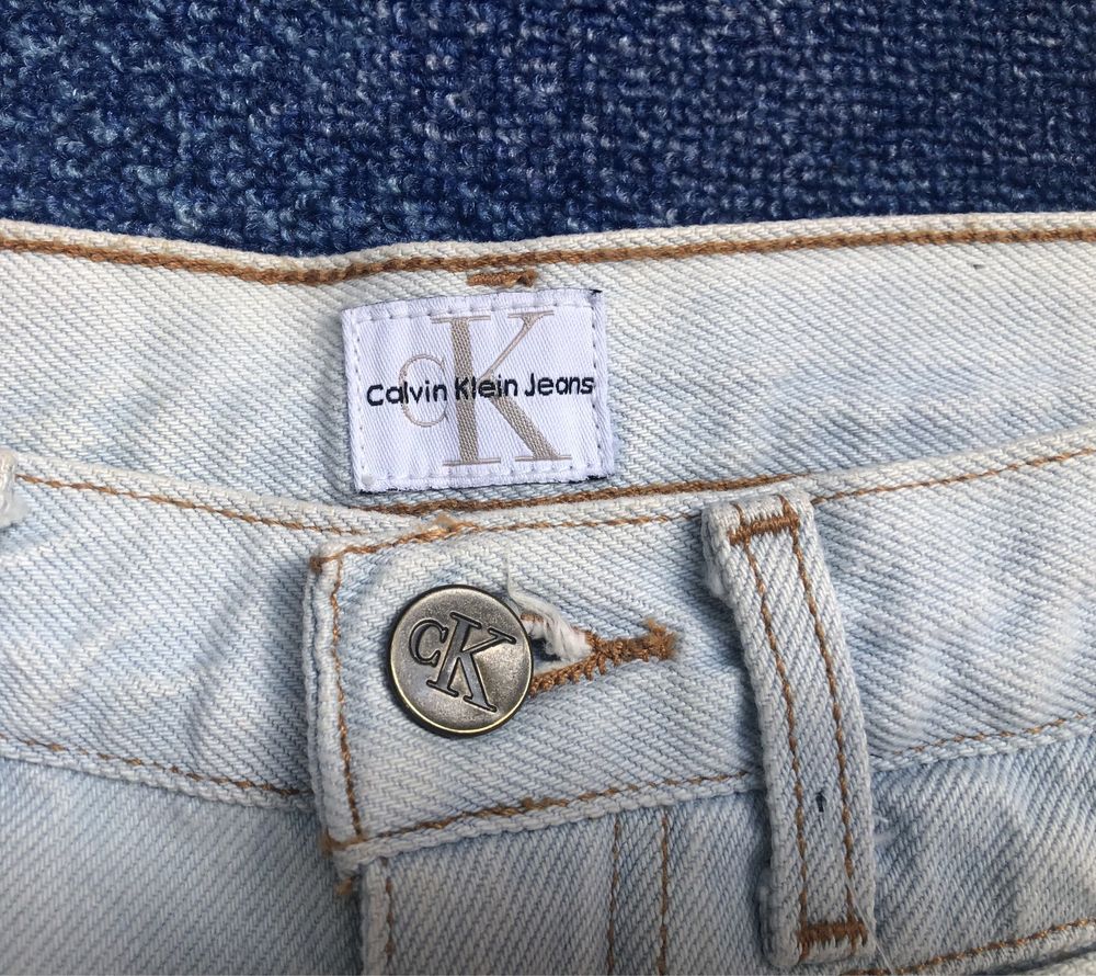 НОВИ Calvin Klein 3 inch Welt Pocket Shorts ОРИГИНАЛ дамски къси дънки