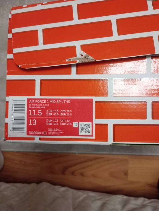 Nike Air Force 1 Mid SP Off White Grim Reaper