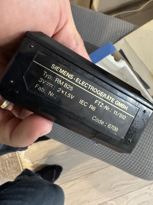 Radiocasetofon portabil Colectie Siemens RM825