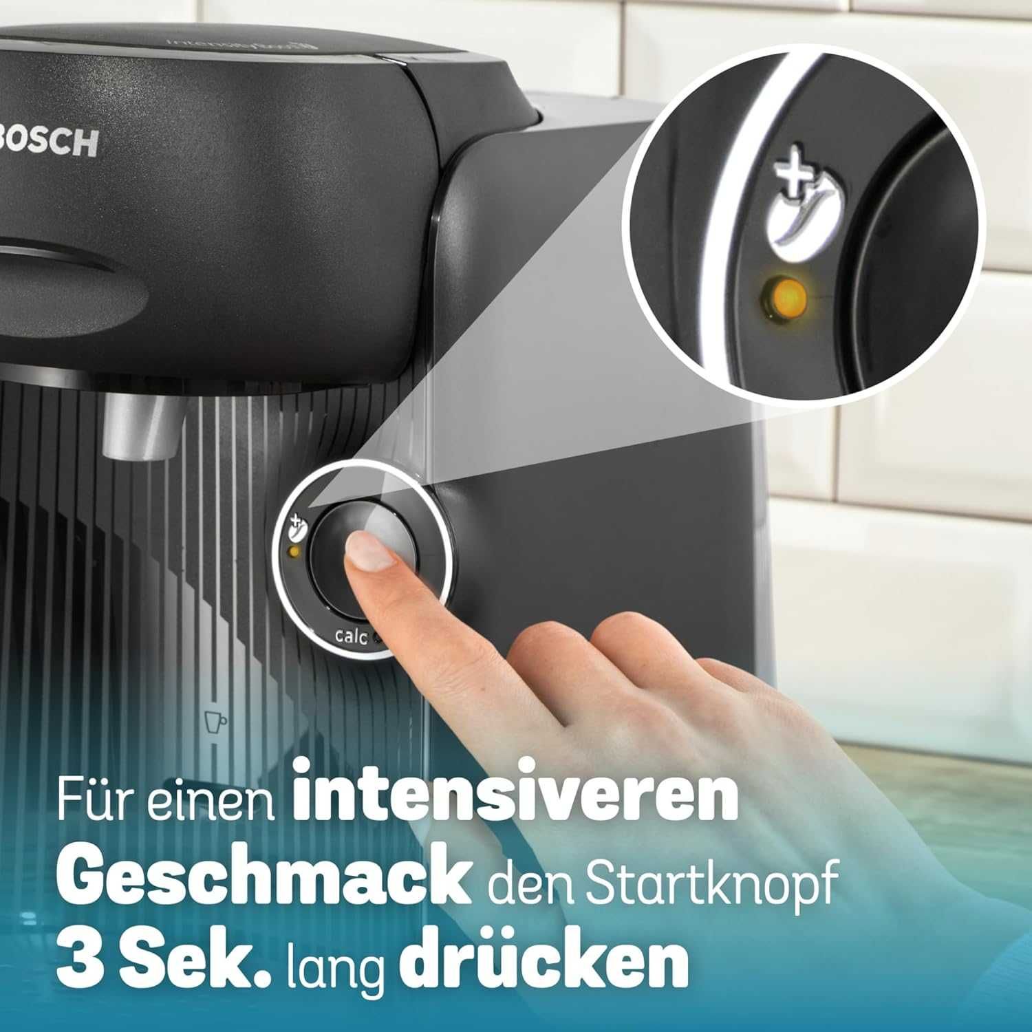 Кафемашина за капсули Bosch Tassimo finesse friendly TAS162E, 1400W