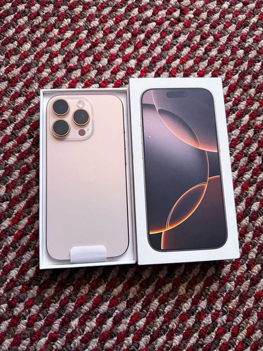 iPhone 16 Pro Desert Titanium. 128 GB, NOU