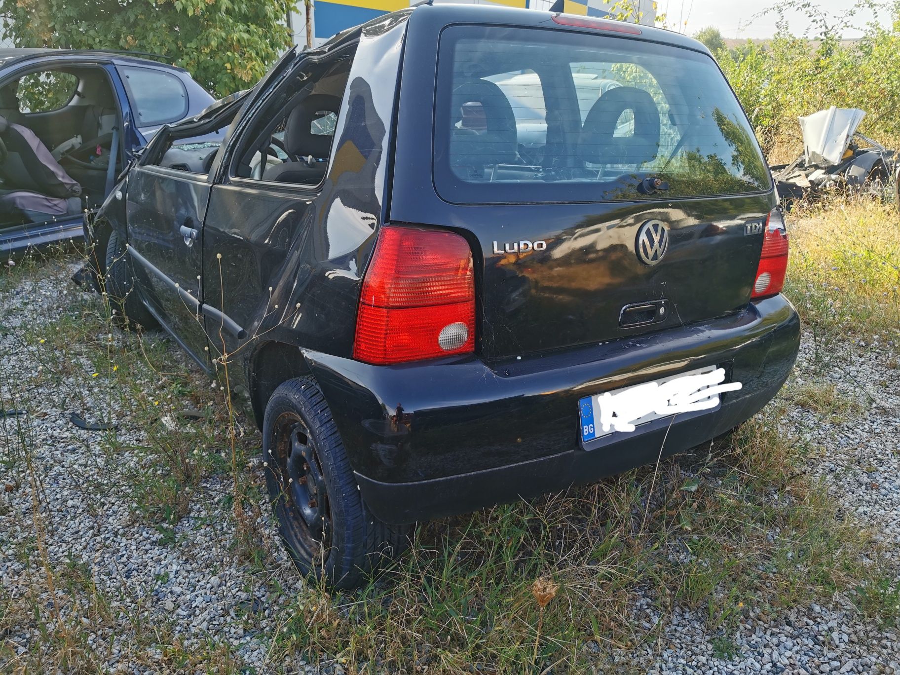 Vw Lupo 1,4 tdi на части