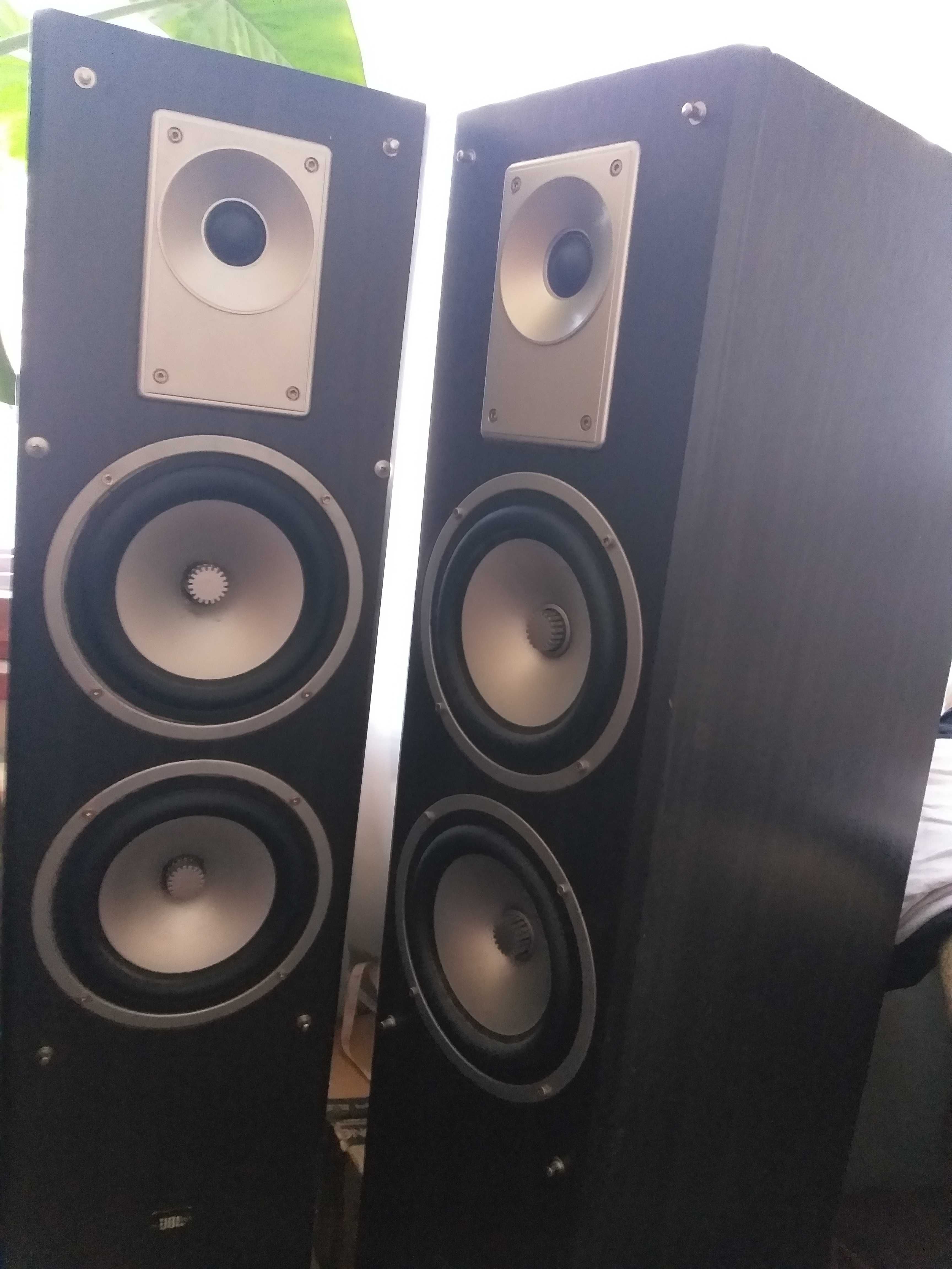 Тонколони и усилвател JBL +Thunder+ pure acoustics surround. Аудио