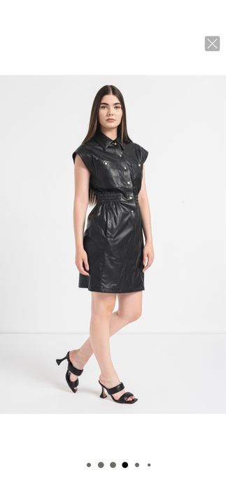 Промо цена 80лв!!! рокля Boss кожа