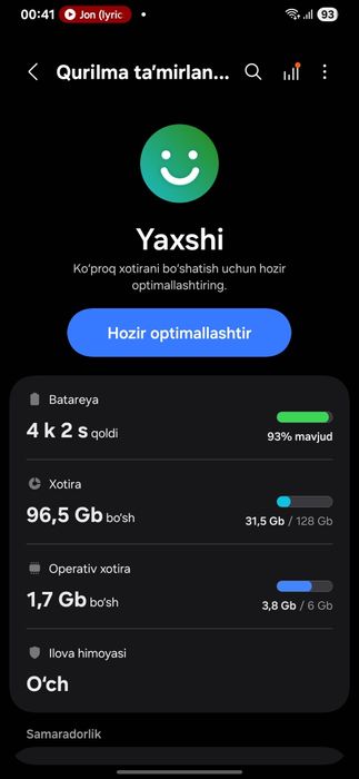 Samsung galaxy a15,128/6 imei otmagan