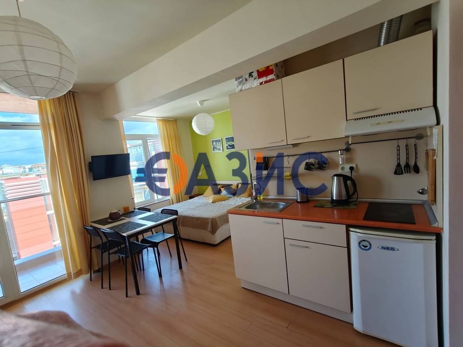 Студио в комплекс "Рейнбоу 2", 5 етаж, България, Слънчев бряг, 35,57