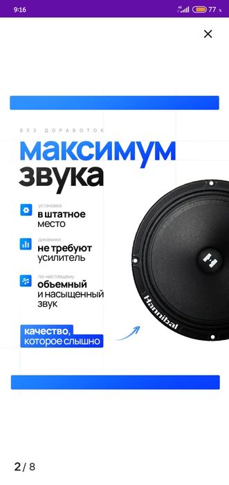 Hanibal HM-6E PRO 16см эстрадные