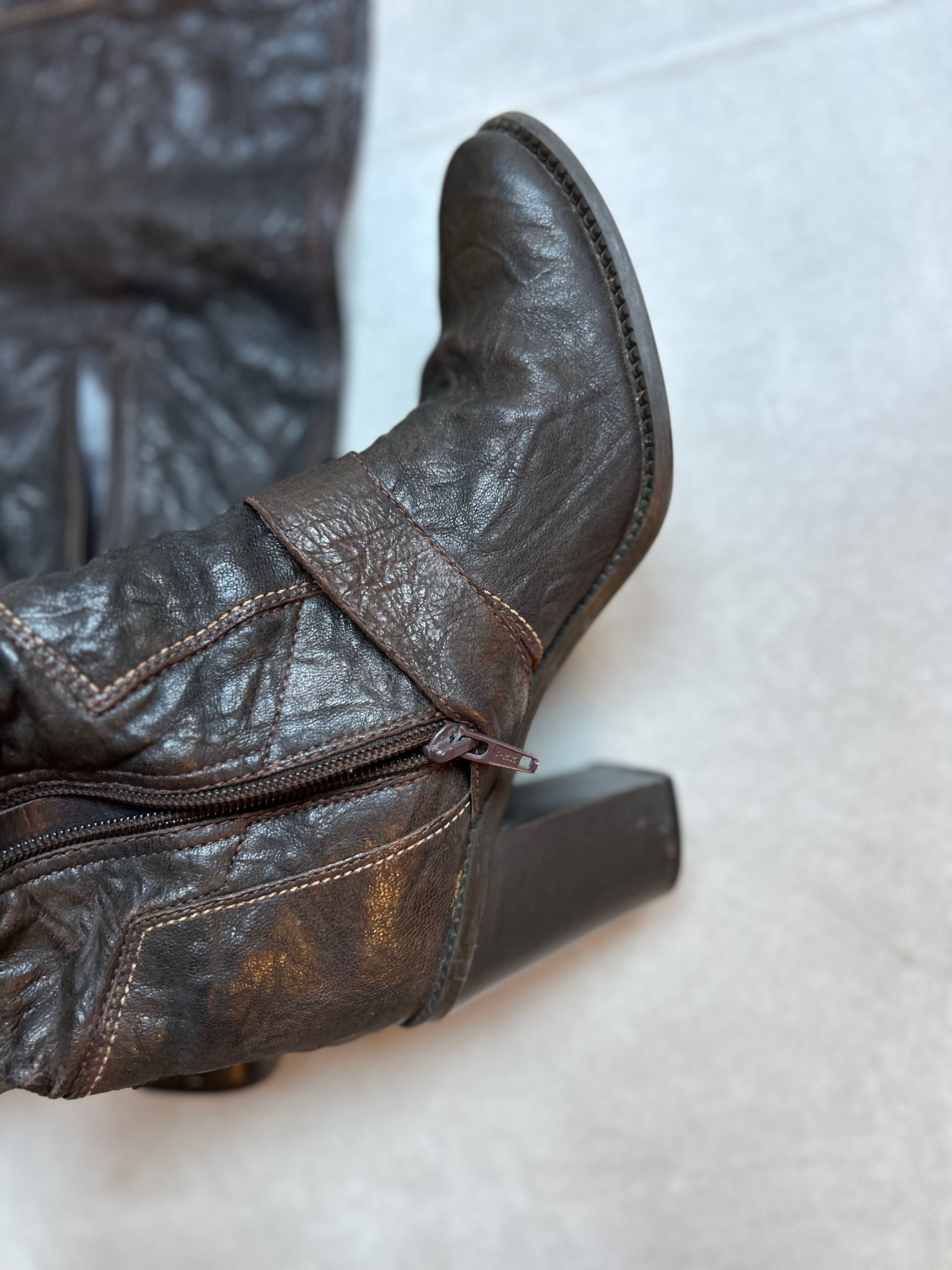 Ботуши кожа Clarks 38