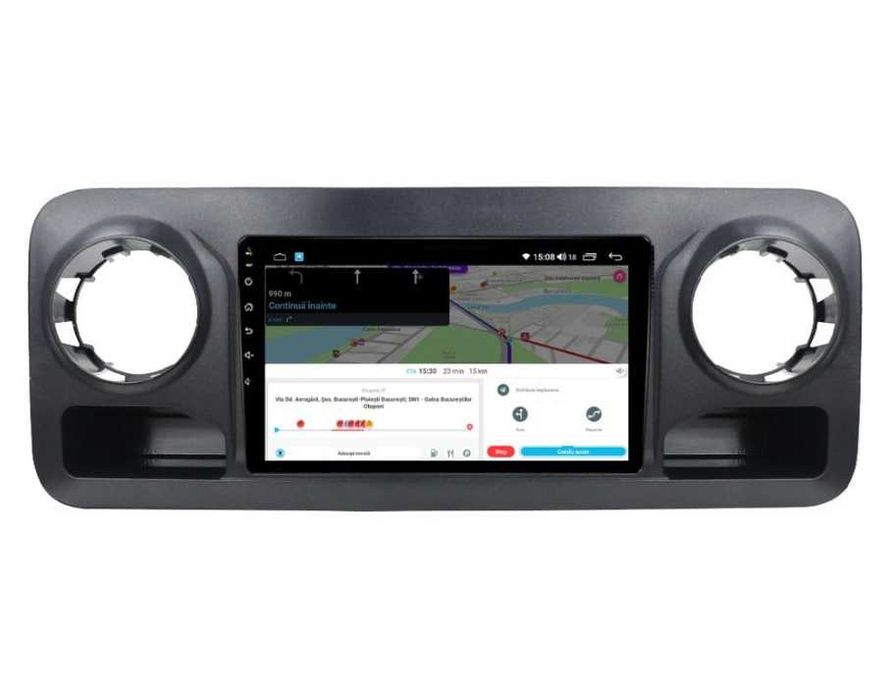 Navigatie GPS Android 14 Mercedes Sprinter - Ecran QLed CarPlay