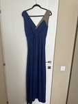 Rochie lunga albastra LYNNE