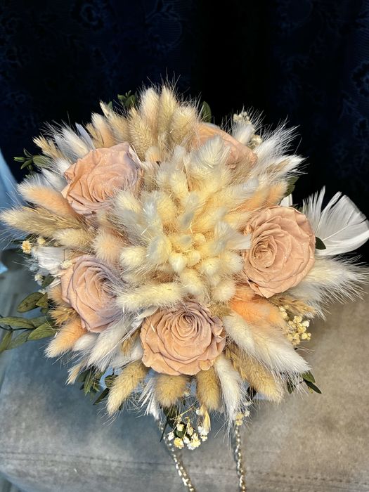 Buchet mireasa, marturii, lumanari personalizate