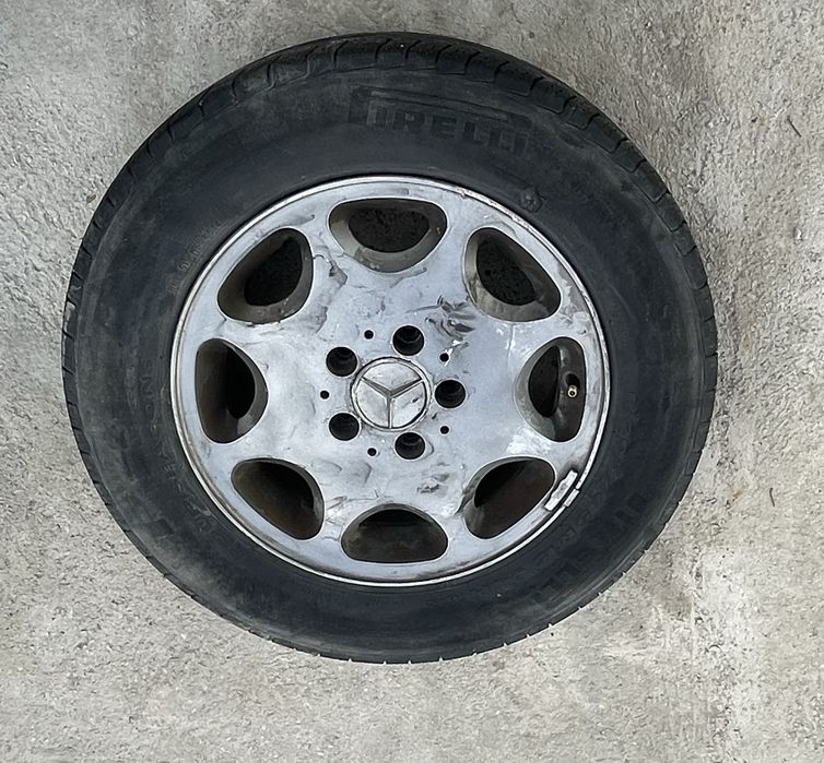 Ромашки на мерседес r15 с летней резиной