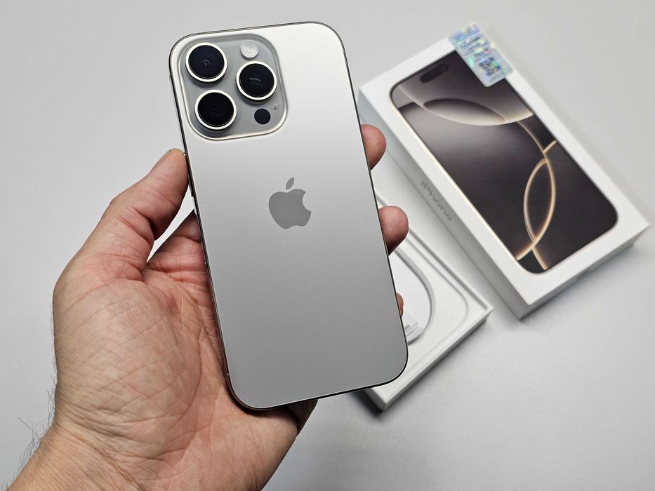 ПРОДАМ iPhone 16 PRO 128GB Natural Titanium/ SIM. Практический НОВОЕ