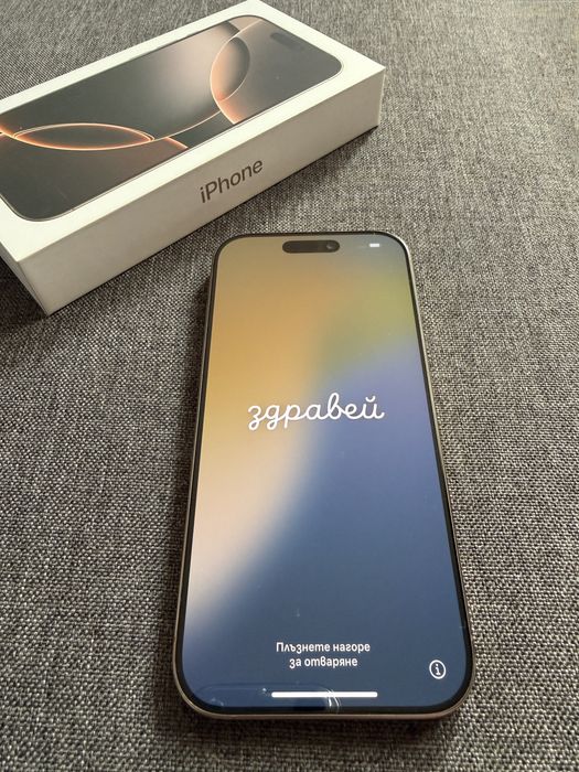 Iphone 16 Pro Desert Titanium в гаранция до 2027 год.