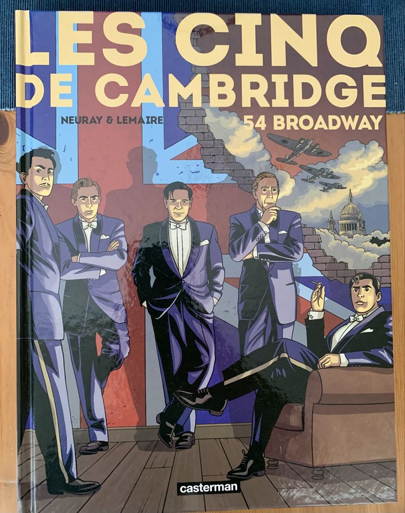 Комикс на френски “Les cinq de Cambridge”, т.1-3 (пълен цикъл)