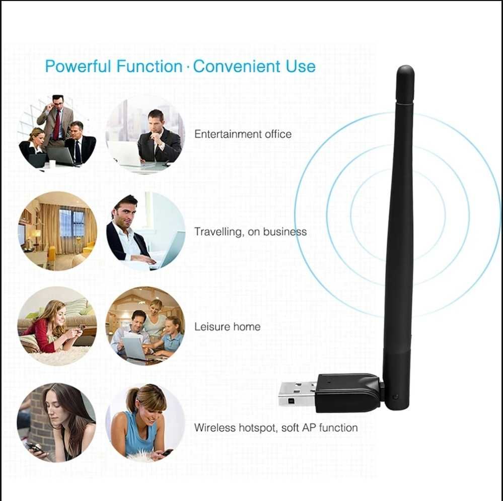 Продам Wifi адаптер для подключение разных устройств к вайфай.
