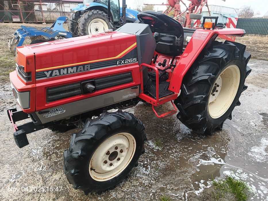 Tractoras 4x4 tractor 27 de cp yanmar fx265