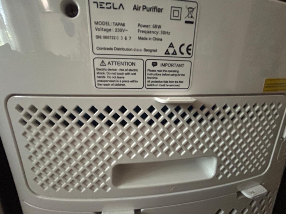 PURIFICATOR DE AER Tesla AIR6( model TAP6)-68w, functie de umidificare