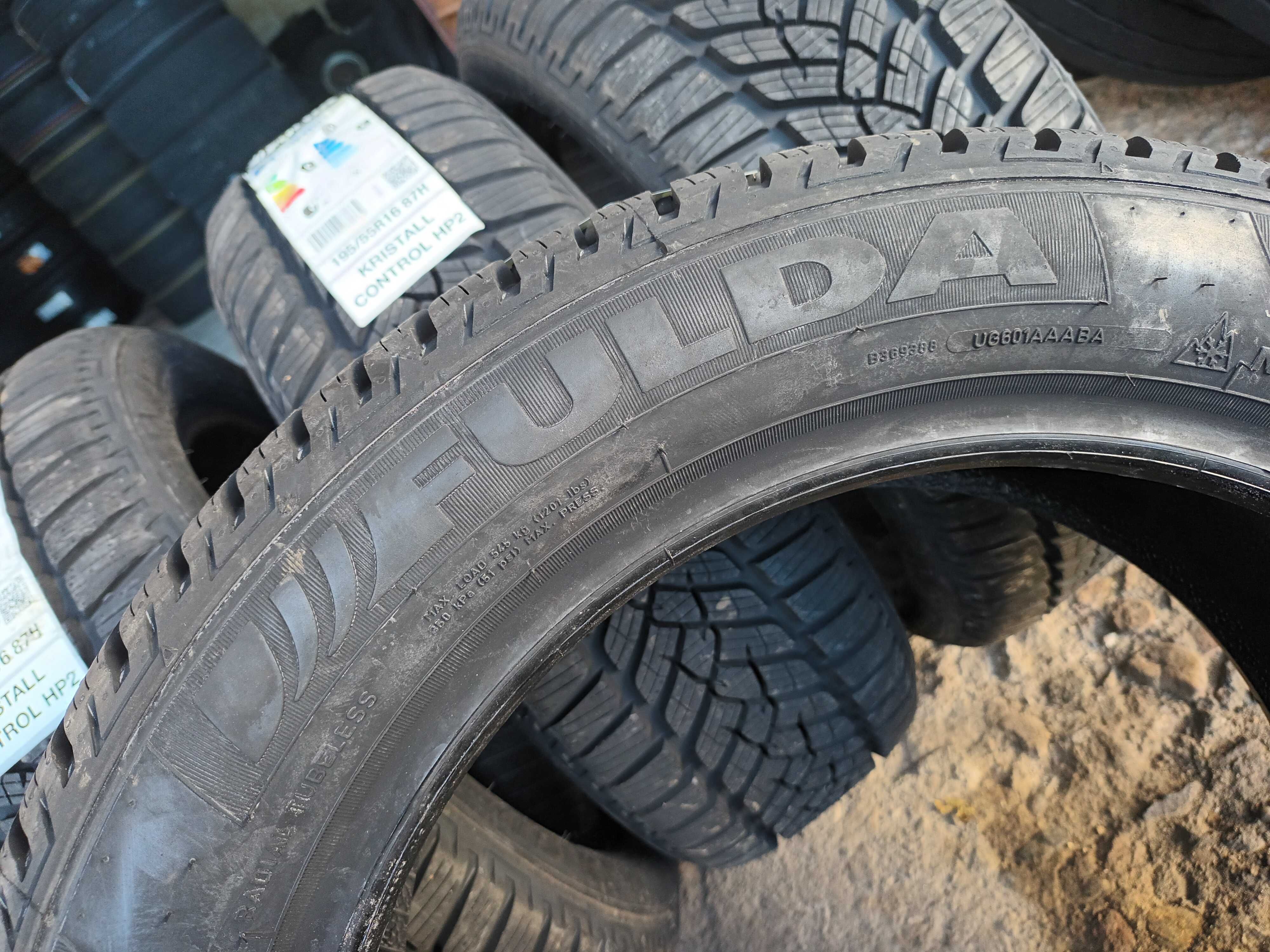 4 Нови зимни гуми 195/55 R16 Fulda Kristall Control HP2 87H M+S