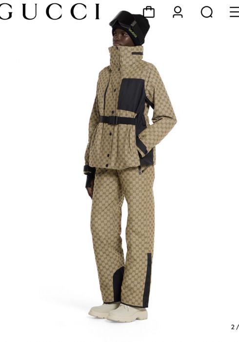 Gucci ski сет гащеризон и яке