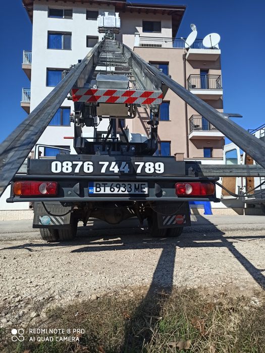 Мобилен хаспел. Строителен асансьор