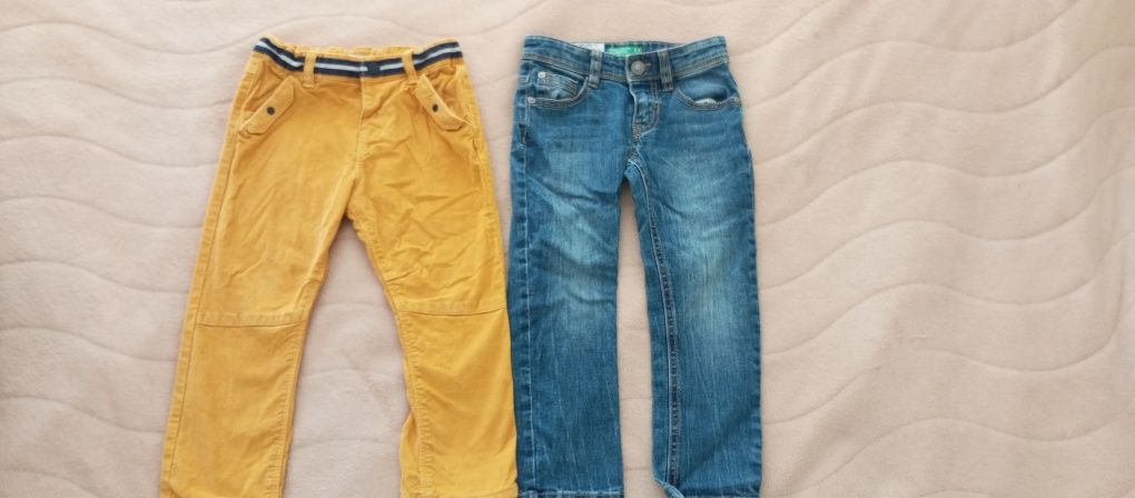 Панталон Obaibi и дънки Benetton размер 98-104