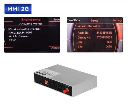 Безжичен Carplay/ Android Auto за Audi MMI 2G/ MMI 3G/ RMC/ MIB