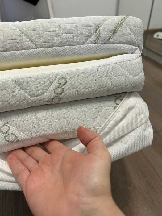 Saltea pliabila Lorelli Air Comfort Bamboo, compacta, husa lavabila