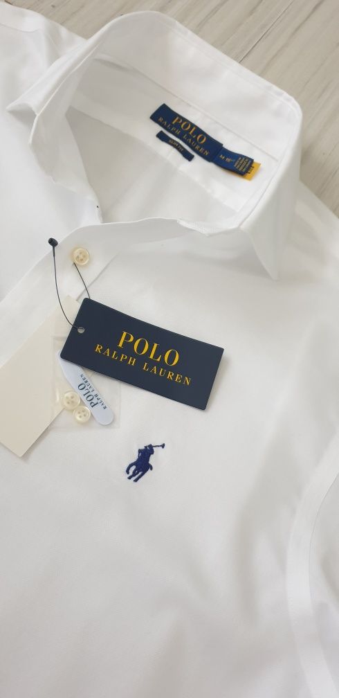 POLO Ralph Lauren Slim Fit Pique Cotton M /15/1/2 ОРИГИНАЛ НОВО Мъжка