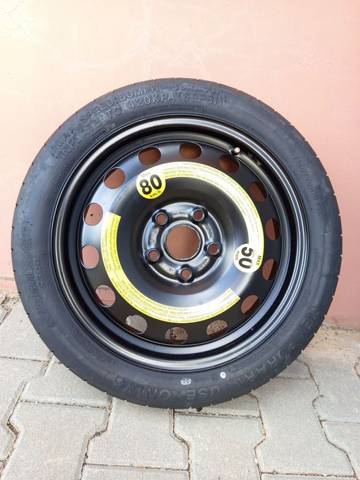 16" Шкода Фолксваген Ауди Сеат 5x112 Резервна Гума Патерица