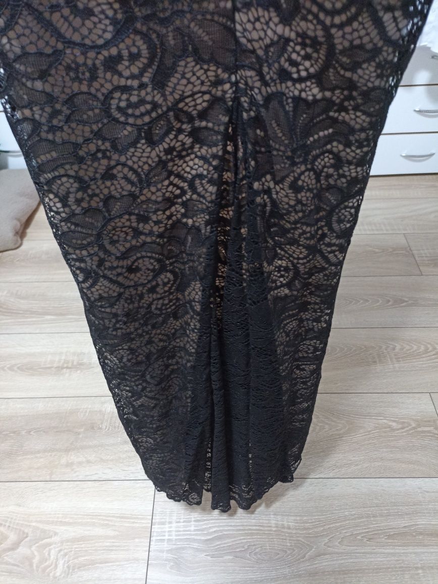 Rochie gala neagra lunga